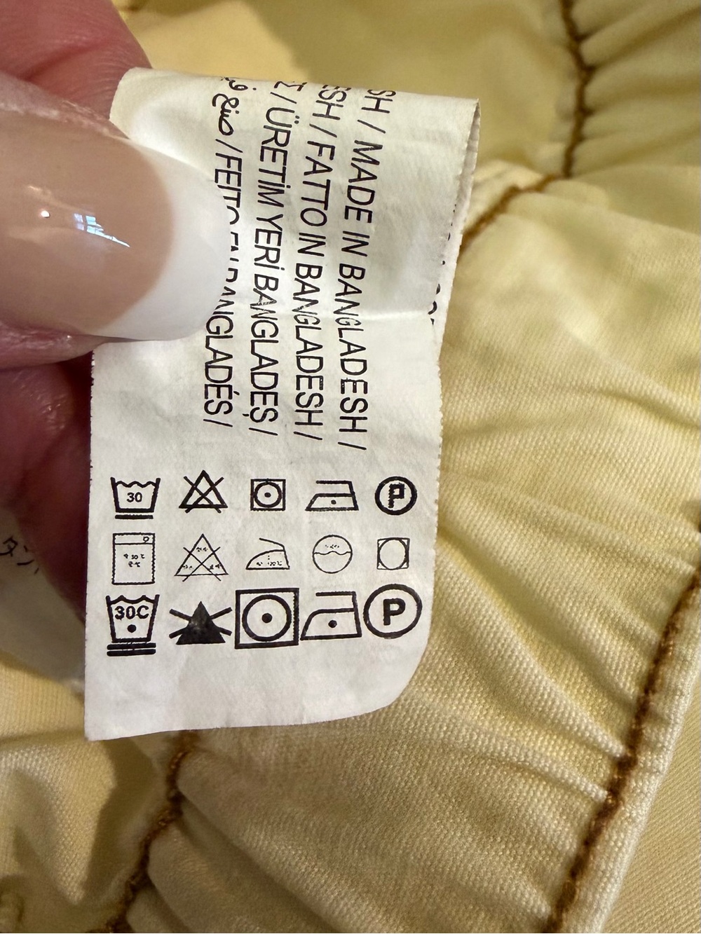 Zara Bone Utility Cargo Pants ~ Wide Leg - Picture 13 of 13